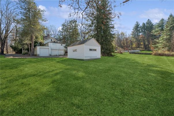Backyard, Detached Garage, Exterior