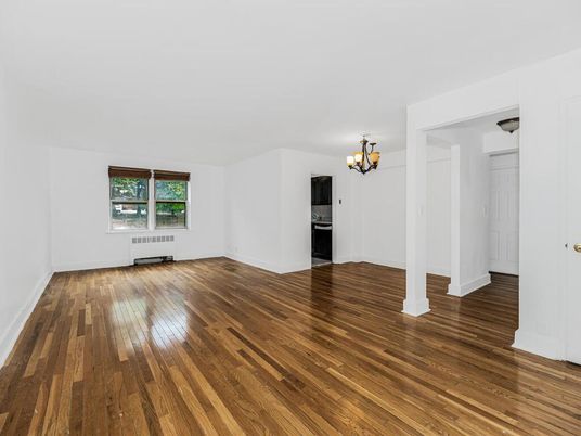 Chandelier, Empty room, Interior, Wood Texture Flooring