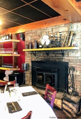 Fireplace, Interior, Stone Walls