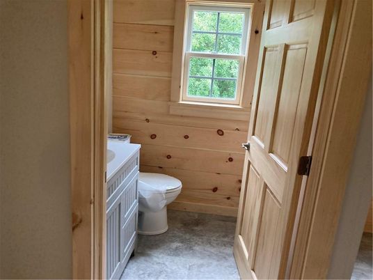 Bathroom, Interior, Wooden Walls