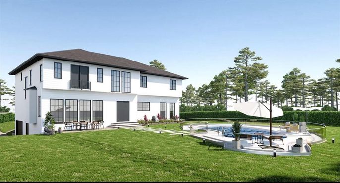 Backyard, Exterior, Facade, Georgian