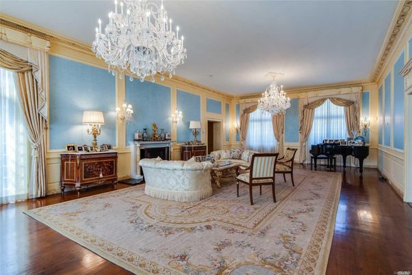 Chandelier, Dining room, Fireplace, Interior, Living room, Piano, Wood Texture Flooring