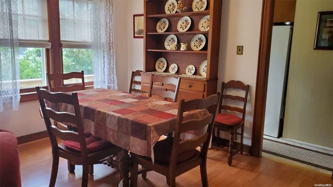 Dining room, Interior, Wood Texture Flooring