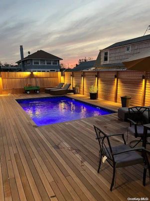 Exterior, Pool, Wood Texture Flooring