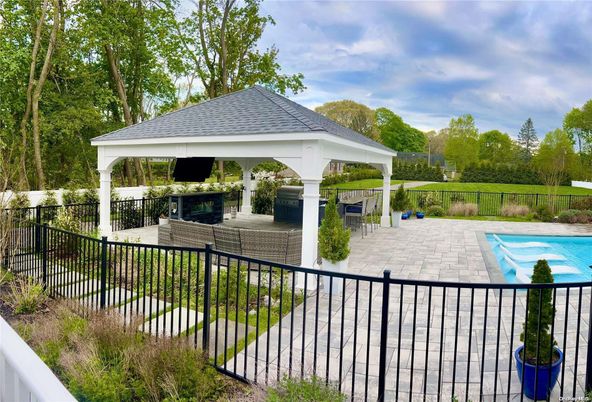 Backyard, Exterior, Fireplace, Pool