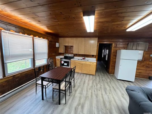 Dining room, Interior, Kitchen, Wooden Ceilings, Wood Texture Flooring, Wooden Walls