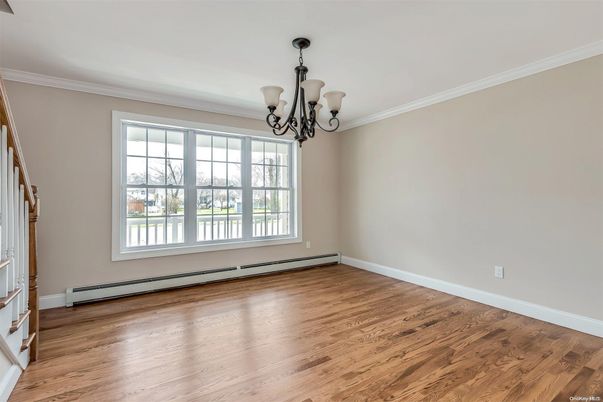 Chandelier, Empty room, Interior, Wood Texture Flooring