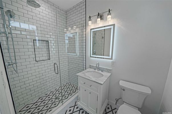 Bathroom, Glass Shower, Interior