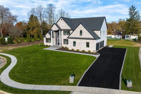 Attached, Exterior, Facade, Brick Facade, Tudor Revival