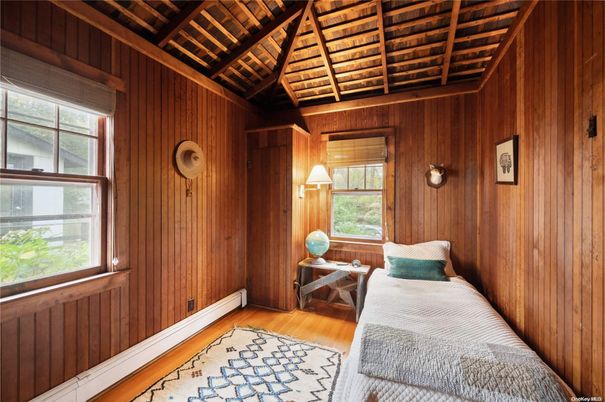Bedroom, Interior, Wooden Beams, Wooden Ceilings, Wood Texture Flooring, Wooden Walls