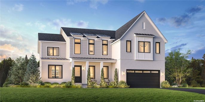 Attached, Exterior, Facade, Farmhouse