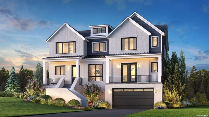 Attached, Exterior, Facade, Farmhouse