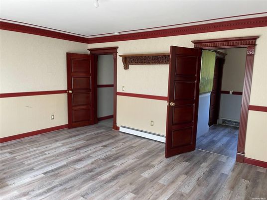Empty room, Interior, Wood Texture Flooring