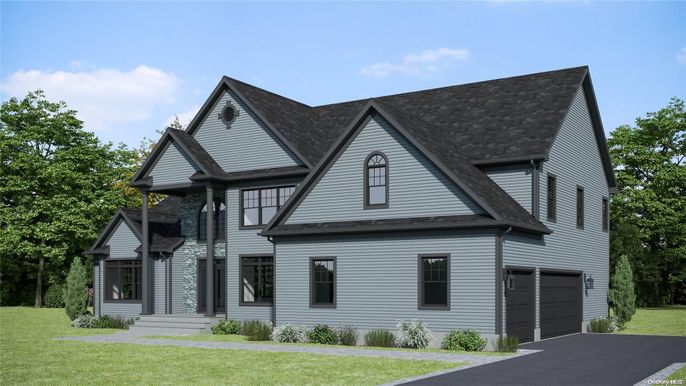 Attached, Exterior, Facade, Farmhouse
