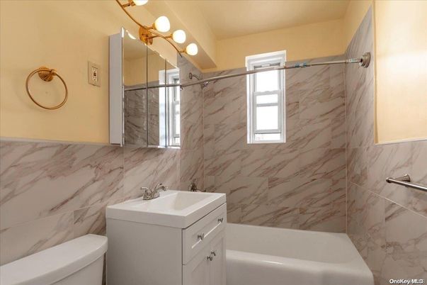 Bathroom, Interior, Marble Walls