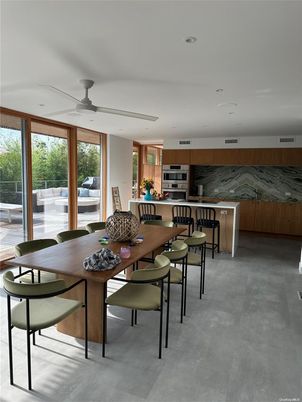 Dining room, Interior, Kitchen, Recessed Lighting