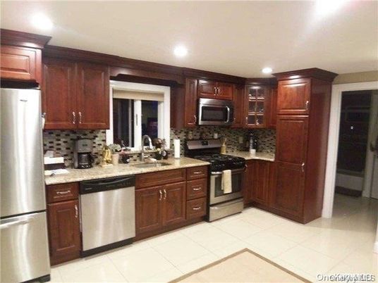 Interior, Kitchen, Recessed Lighting, Stainless Steel Appliances