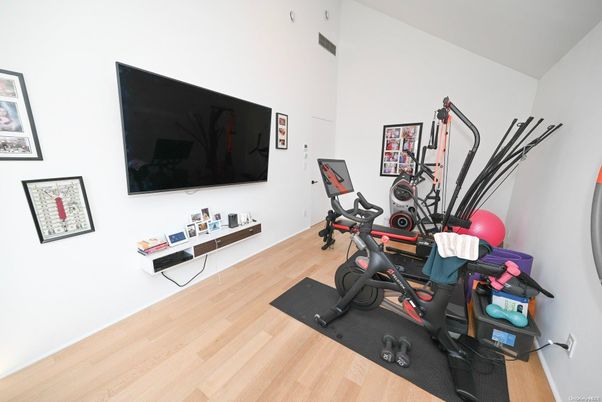 Fitness Equipment, Interior, Wood Texture Flooring