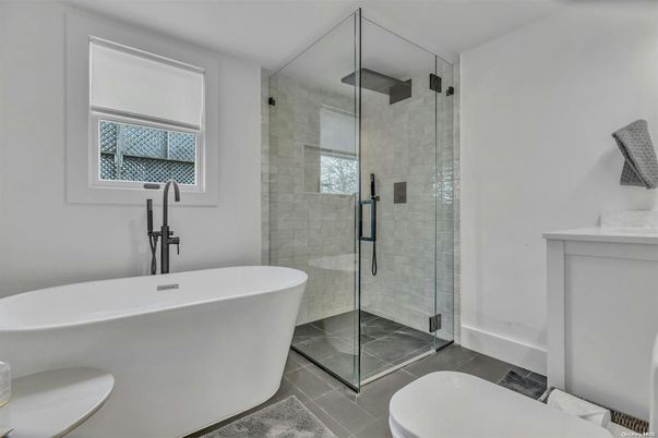 Bathroom, Free Standing Baths, Glass Shower, Interior