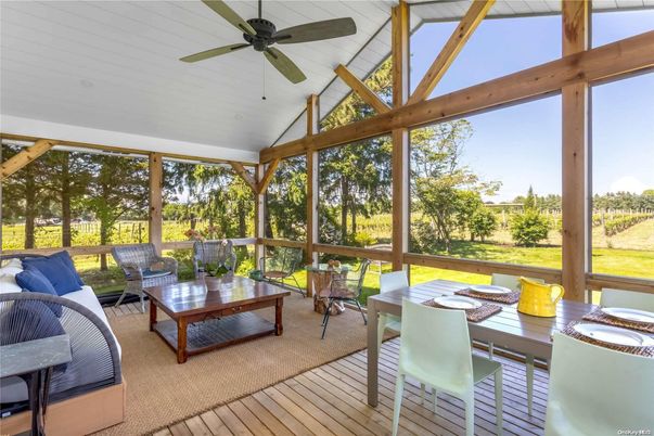 Interior, Sun Room, Wood Texture Flooring