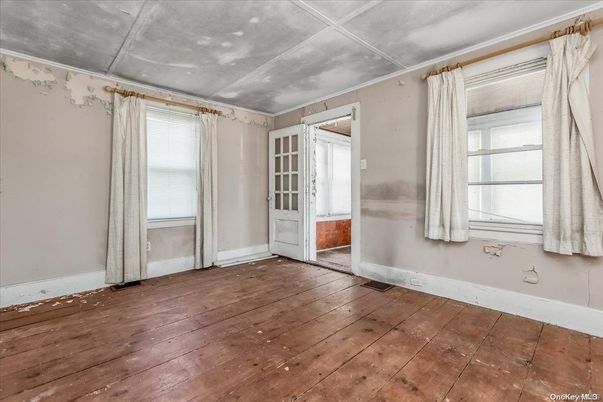 Empty room, Interior, Wood Texture Flooring