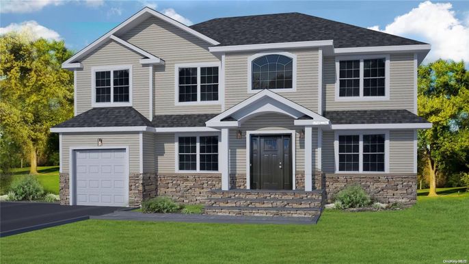 Attached, Exterior, Facade, Farmhouse