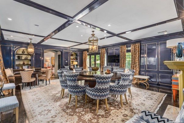 Chandelier, Dining room, Interior, Pendant Lights, Recessed Lighting