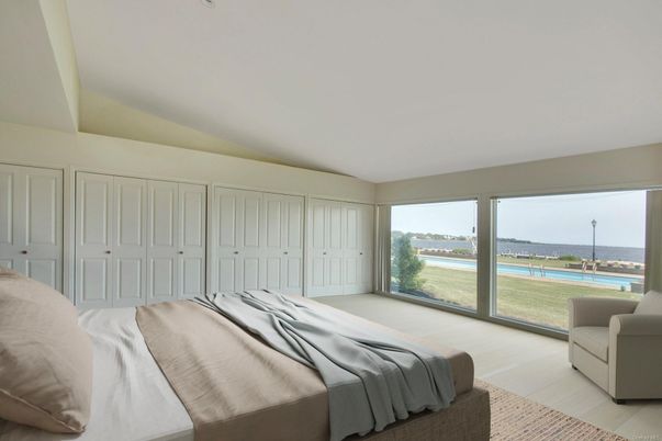 Bedroom, Interior, Water, Wood Texture Flooring