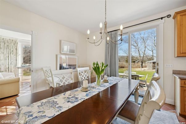 Chandelier, Dining room, Interior