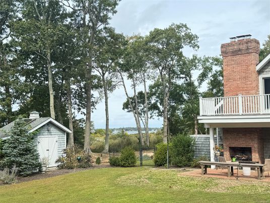 Backyard, Exterior, Fireplace
