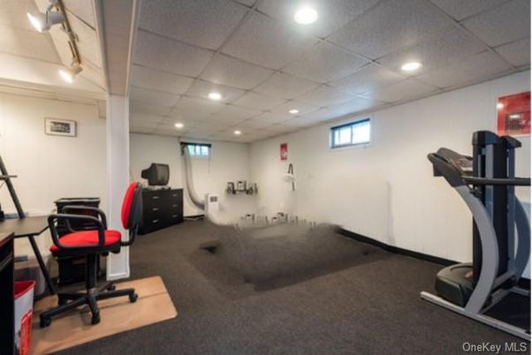 Fitness Equipment, Interior, Recessed Lighting
