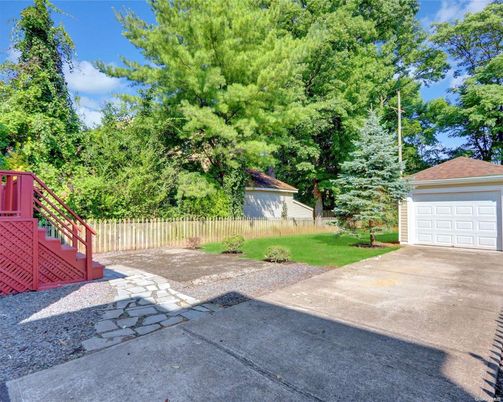 Backyard, Detached Garage, Exterior