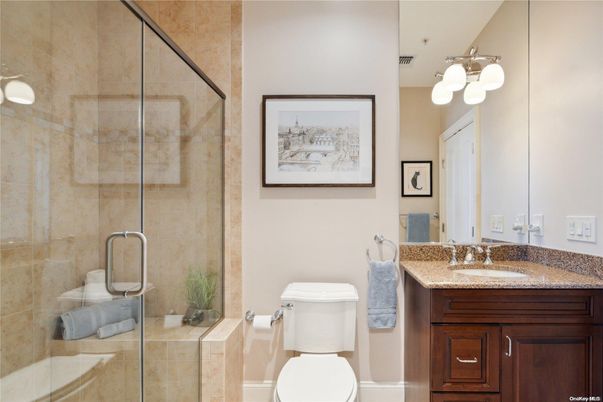 Bathroom, Glass Shower, Interior