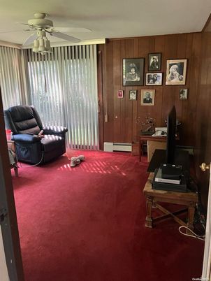 Home Office, Interior, Wooden Walls