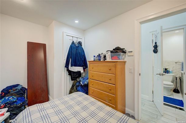 Bathroom, Bedroom, Interior, Recessed Lighting, Wood Texture Flooring