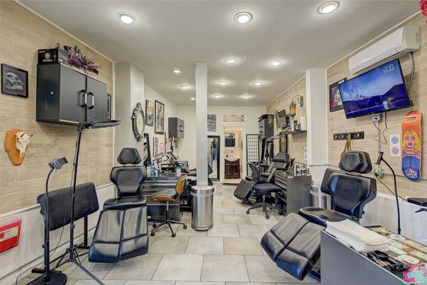 Interior, Recessed Lighting, Stone Walls