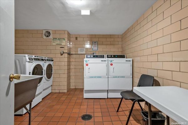 Interior, Stone Walls, Washer