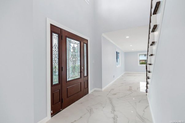 Interior, Marble, Recessed Lighting