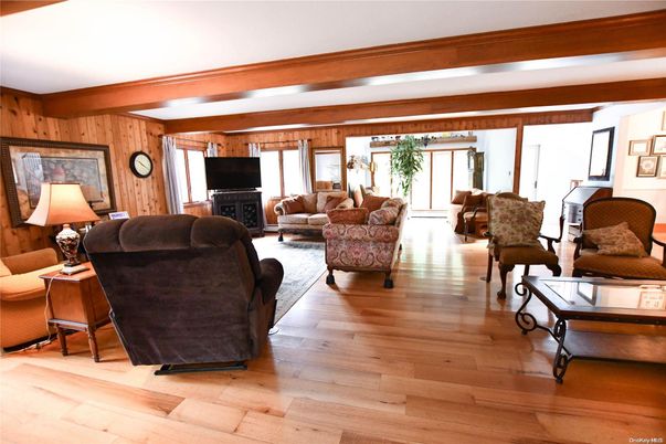 Fireplace, Interior, Living room, Wooden Beams, Wood Texture Flooring, Wooden Walls