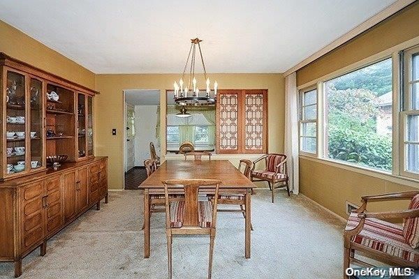 Chandelier, Dining room, Interior