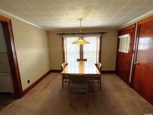 Dining room, Interior, Pendant Lights