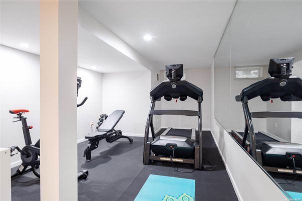 Fitness Equipment, Interior, Recessed Lighting