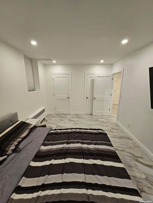 Empty room, Interior, Marble, Recessed Lighting