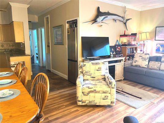 Dining room, Interior, Kitchen, Living room, Wood Texture Flooring