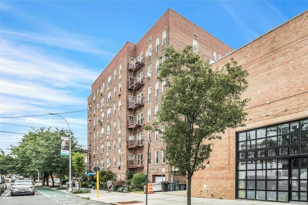 Exterior, Facade, Brick Facade, Condo Building