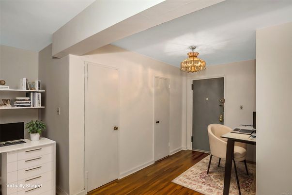Chandelier, Home Office, Interior, Wood Texture Flooring