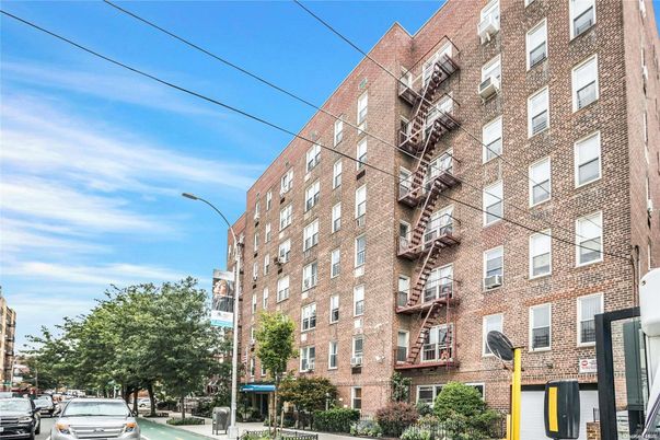 Exterior, Facade, Brick Facade, Condo Building
