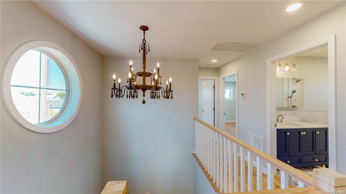 Chandelier, Interior, Recessed Lighting