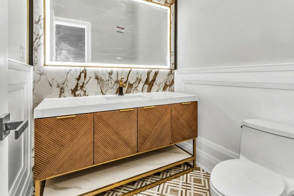 Bathroom, Interior, Marble, Marble Walls