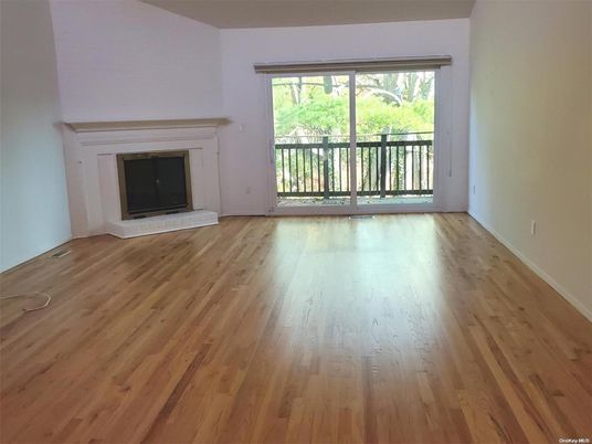 Empty room, Fireplace, Interior, Wood Texture Flooring